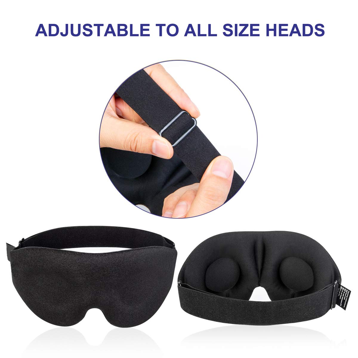 Dlsave Comfortable sleep eye blindfolds
