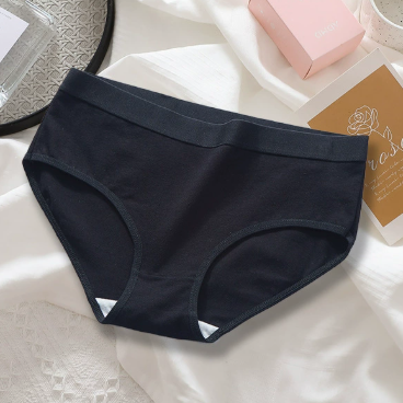 dlsave Womens Underpants Cotton Panties High Cut Lace Panty